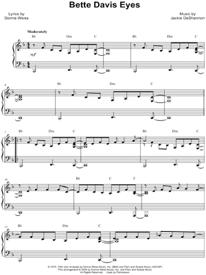 Bette Davis Eyes