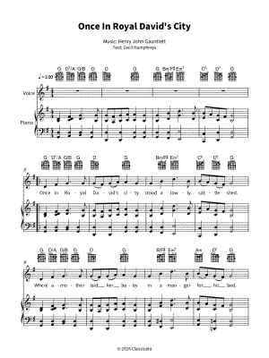 Once in Royal David's City