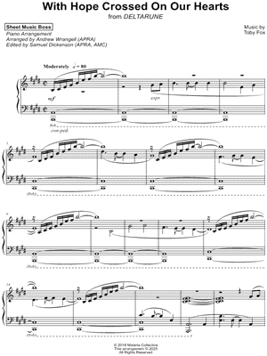 With Hope Crossed On Our Hearts