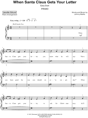 When Santa Claus Gets Your Letter [easy]