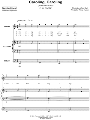Caroling, Caroling [easy]