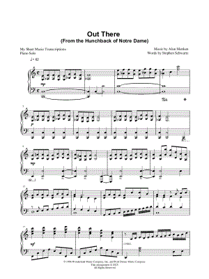 Out There (The Hunchback of Notre Dame)