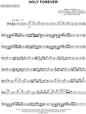 Holy Forever - Bass Clef Instrument