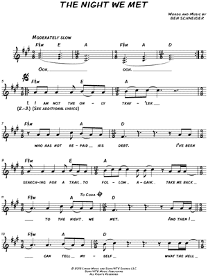 The Night We Met