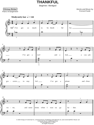 THANKFUL [beginner - abridged]