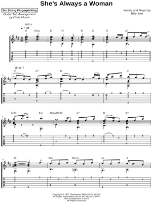 She's Always a Woman