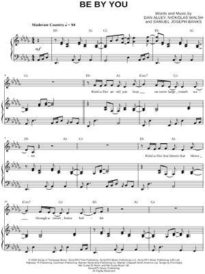 Be By You by Luke Combs - Sheet Music